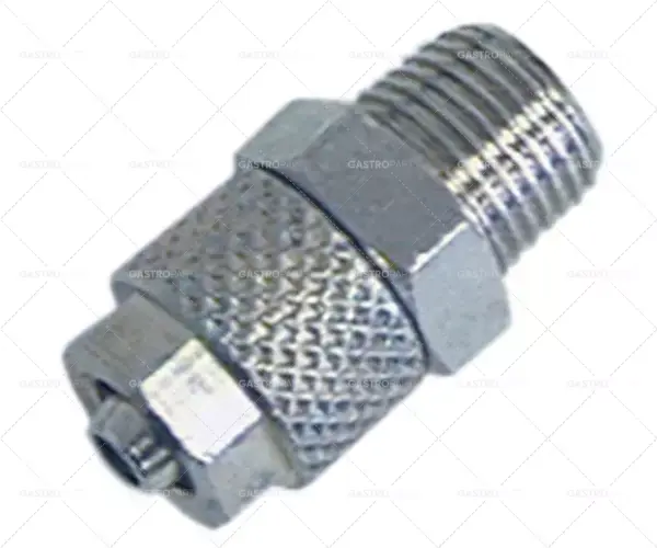 šroubení přímé na hadici ø 4/6mm závit 3/8" poniklovaná mosaz množství 1 ks Oblíbený