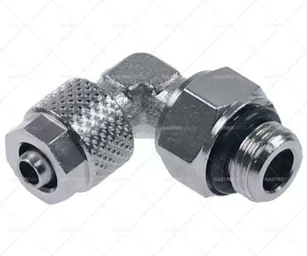 Vrácení Zdarma úhlová hadicová přípojka, závit 1/8", průměr hadice 4/6 mm