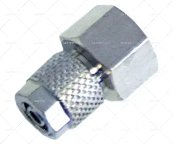 Tovární Cena šroubení přímé na hadici ø 6/8 mm závit 1/4" poniklovaná mosaz množství 1 ks