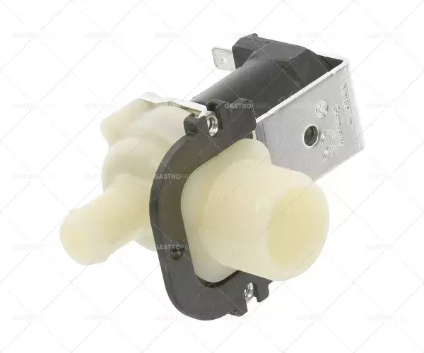 Elektromagnetický ventil jednoduchý zahnutý 230V vstupní 3/4" výstup 14,5mm DN10 T.MAX. 90°C Cenová Bomba