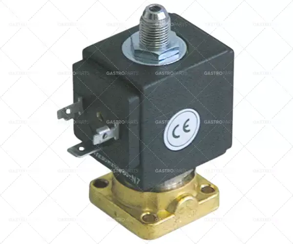 Dokud Zásoby Vydrží elektromagnetický ventil 3-cestný 24VDC DN 2,5mm násuvná zásuvka DIN -10 až 140°C ODE