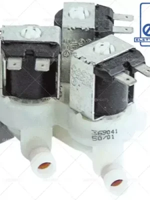 elektromagnetický ventil trojitý přímý 230V vstup 3/4" výstup 11,5mm t.max. 90°C výstup A 2,5l/min Víkendová Akce