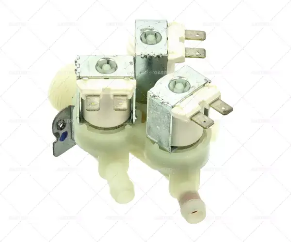 elektromagnetický ventil trojitý přímý 230V vstup 3/4" výstup 11,5mm t.max. 90°C výstup B 0,6l/min TP Ověřený