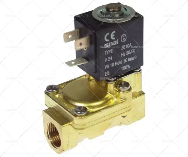 Novinka Dvoucestný elektromagnetický ventil 24 VAC