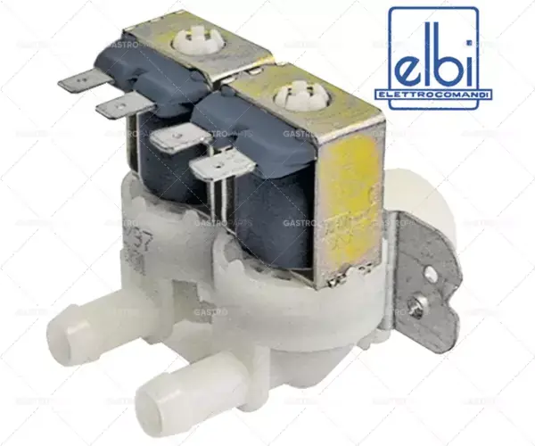 Ihned K Objednání elektromagnetický ventil dvojitý přímý 230V vstup 3/4" výstup 11,5mm t.max. 90°C vstup 5,5l/min