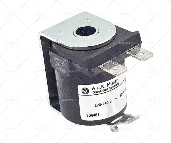 Sezónní Sleva elektromagnetická cívka MÜLLER 230V napětí AC připojení vnější faston 6,3mm