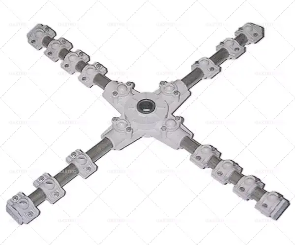Bezpečná Platba mycí rameno d 510mm montážní pozice horní/dolní trysky 16 montážní ø 20/57mm