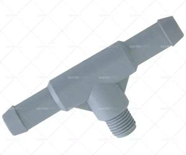 Odeslání Ihned tee t upevnění hadice o průměru 1/4". 11-4-11 mm plast