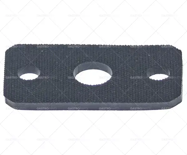 Finální Výprodej tloušťka těsnění 3,3 mm guma vhodná pro COMENDA D 55 mm Š 30 mm otvor ø 12/7 mm vzdálenost otvorů 40 mm