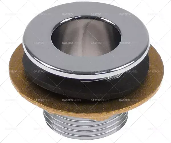 Pouze Dnes Vypouštěcí ventil velikost 3/4 "celková výška 30 mm AD o 38 mm pochromovaná mosaz