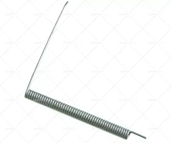 Časově Omezené torzní pružina průměr 15,8 mm délka1 179 mm délka2 183 mm délka3 25 mm průměr drátu 3 mm