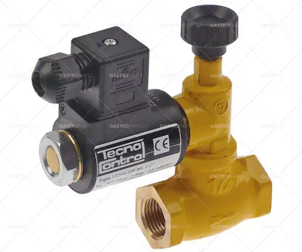 Dvoucestný elektromagnetický ventil 230V podlahový 1/2" 0,55bar Must-Have