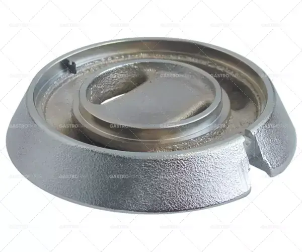 Hořák hlava 7.5kW chromovaná za hořáku cap o 128 mm o 151mm AD příjem Ø 120mm Víkendová Akce