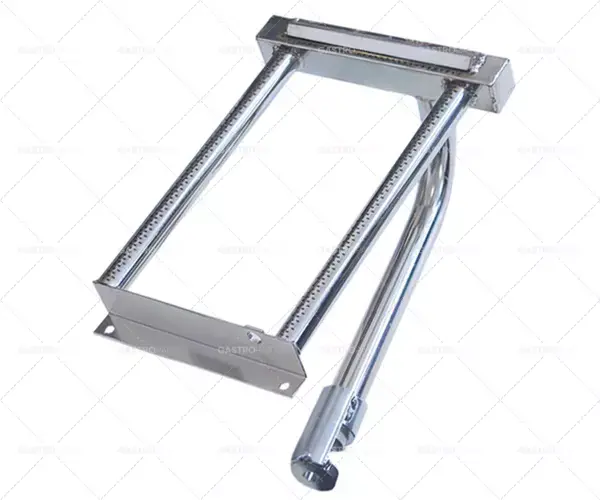 Originální tyčový hořák 2 řady D 380 mm Š 245 mm V 150 mm fritéza