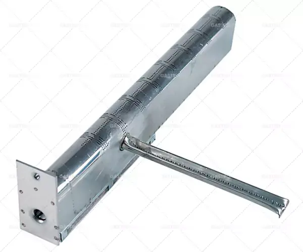 Značkový plynový hořák, 1 řada, délka 295 mm, šířka 28 mm, výška 42 mm