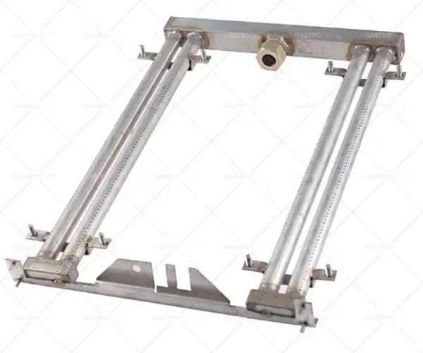 tyčový hořák 2 řady D 460 mm Š 310 mm V 30 mm bain marie Cenový Hit