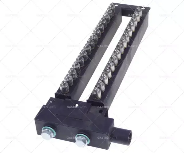 Bezpečná Platba tyčový hořák 2 řady d 405 mm š 170 mm v 50 mm fritéza