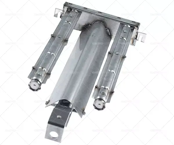 Nakupujte Hned tyčový hořák 2 řada D 458 mm Š 200 mm V 60 mm gril na dřevěné uhlí