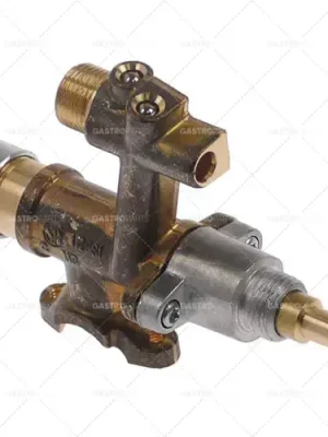 Plynový kohout MADEC přívodní plynové potrubí příruba 16 mm KBD o výstup 1,4mm plyn M12x1 (trubka o 8 mm) Levný