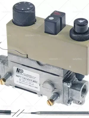 Autentický plynový termostat typ 7743-633-402 t.max. 300°C 170-300°C přívod plynu 3/8" přímý