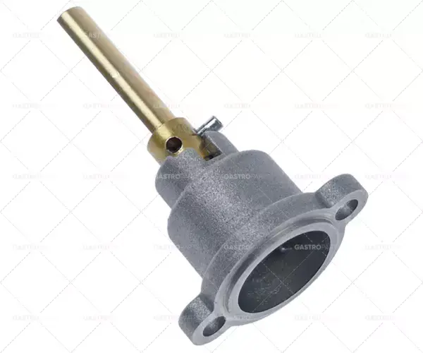 Značkový plynový kohout přední část hřídel ø 6x4,6 mm hřídel l 35/28 mm hřídel plochá horní/dolní typ pel21
