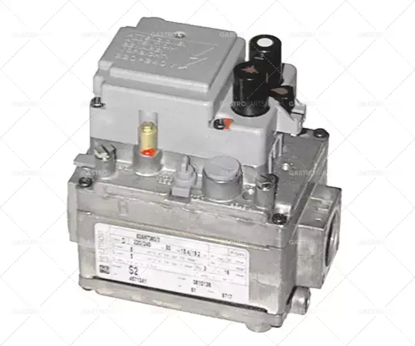 Značkový plynový ventil SIT typ elettrosit 230V přívod plynu 1/2" výstup plynu 1/2" připojení termočlánku m9x1
