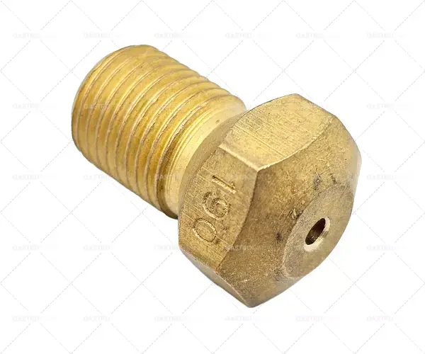 Novinka Plynová tryska M10x1 SW 13 díra o 1,9mm