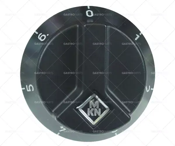 knoflíkový spínač 7-polohový ø 65mm hřídel ø 6x4,6mm hřídel plochá horní černá Výprodej