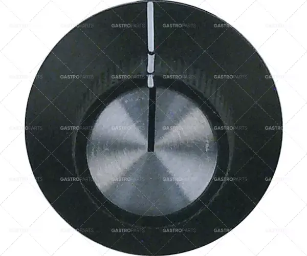 knoflíkový přepínač nulová značka ø 30mm hřídel ø 6x4,6mm hřídel plochá pravá stříbrná Časově Omezené