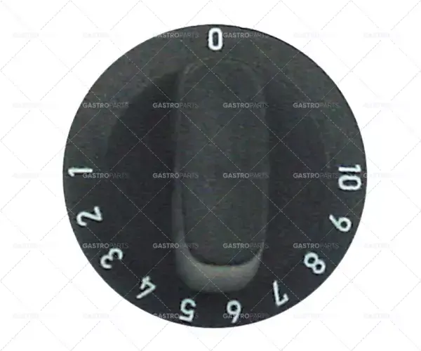 knoflík termostatu 1-10 ø 28mm hřídel ø 6x4,6mm hřídel plochá spodní část Cenově Výhodný