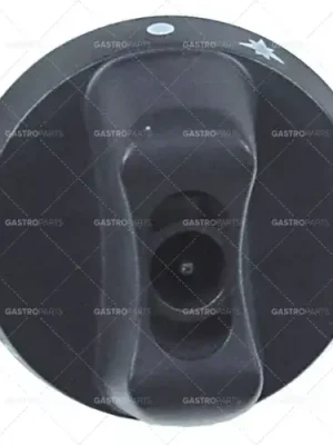 Cenová Bomba knoflík plynového termostatu 1-7 ø 65mm hřídel ø 10x8mm hřídel plochá horní černá