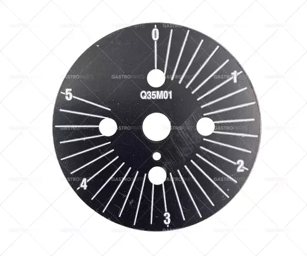 Vysoce Kvalitní symbol časového spínače 5min 0-290° pr. 60mm