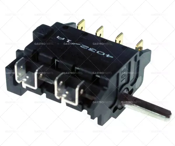 vačkový spínač 3 polohy 1-0-2 6x4,6 mm vnější připojení Ověřený