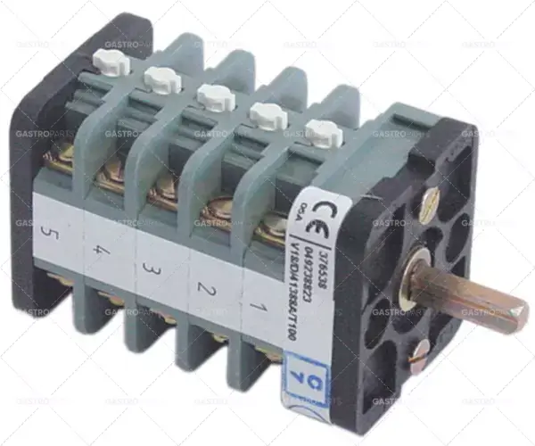 otočný spínač 4polohový vačkový spínač 0-1-2-3 10pólový 400V 18A 6x6mm Přímo Od Výrobce