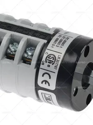 Bezpečná Platba otočný spínač 3polohový vačkový 1-0-2 5pólový typ gn209538u 690V 20A 5x5mm