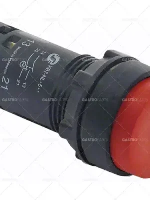 momentový spínač montáž ø 22,3mm červená 1NC 250V 10A připojovací šroub Rychlé Dodání