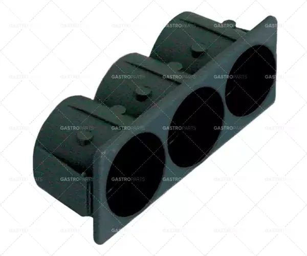 montážní rozměry držáku prvků 28,5x77,5 mm černý trojnásobný držák prvků Akční Cena