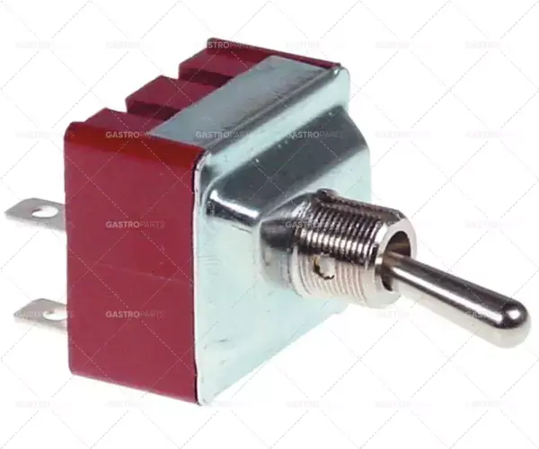 Nakupujte Hned kloubový spínač závit M12x0,75 3NO 250V 15A ON-OFF vnější faston 6,3 mm