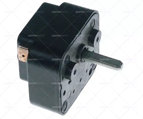 Aktuální časovač 600 2-pólový provozní doba 60min impulsní mechanický 2NO při 250V 16A hřídel 6x4,6mm