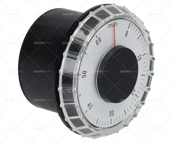 Nejprodávanější časovač KS65 1pólový doba provozu 60min impulsní mechanický 1CO při 250V 16A hřídel L 15mm