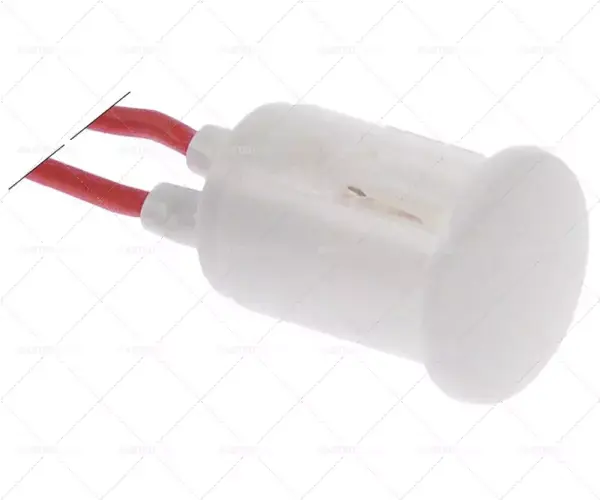 Cenový Hit kontrolka ø 16mm 400V bílá délka kabelu 200mm materiál kabelu silikonový drát