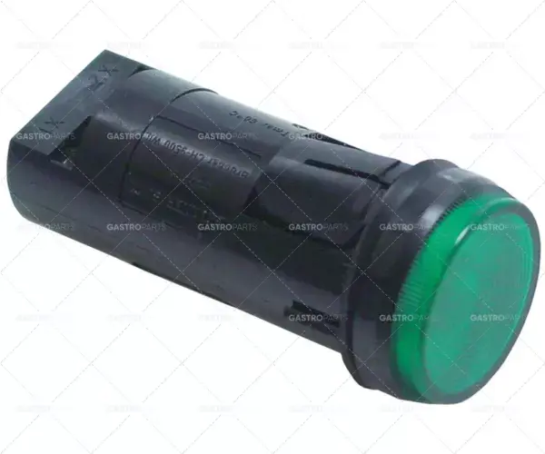 Finální Výprodej kontrolka ø 22mm 400V zelený připojovací šroub teplotní odolnost. 60°C