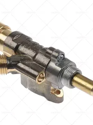 Časově Omezené plynový kohout SABAF typ 10 příruba přívodního potrubí ø14mm obtoková tryska ø 0mm výstup plynu 1/4" (trubka ø 8mm)