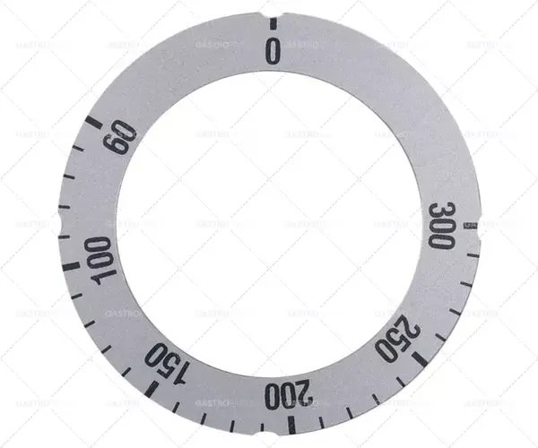 Knebel symbol stříbro termostat T.MAX. 300 ° C 60 až 300 ° C Rotace 270 ° AD o 63 mm ID o 45,5mm Speciální Cena