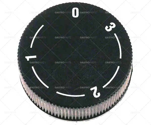Pouze Dnes knoflík regulátoru energie 1-3 ø 42mm hřídel ø 6x4,6mm hřídel plochá horní černá