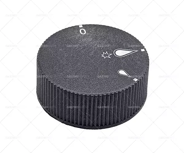 knoflíková plynová baterie bez zapalovacího plamene ø 42 mm hřídel ø 6x4,6 mm hřídel plochá horní část Značkový