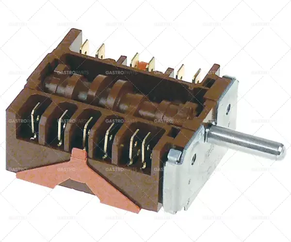 Novinka Vačkových spínačů 7 Polohy spínačů 1Z / 2Kor spínací sekvence 0-1-2-3-4-5-6 10A osy o 6x4,6mm