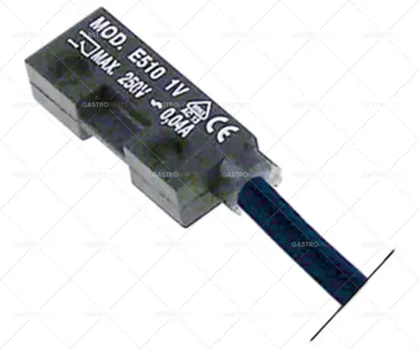 magnetický spínač L 36mm W 13mm 1NO 250V 0,04A P max. 10W délka připojovacího kabelu 2500mm Sezónní Sleva