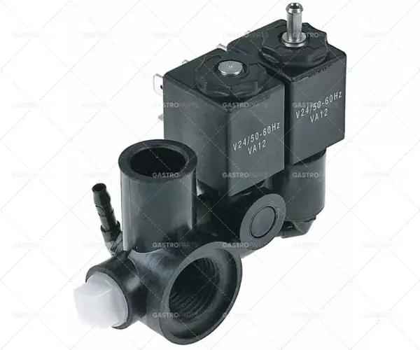 Zlevněný sestava elektromagnetického ventilu závit 1/2" hadice ø 21mm 24V cívka typ va12 j35