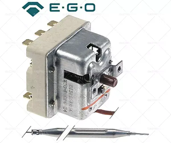 Vysoce Kvalitní 3-fázový bezpečnostní termostat 248 °C 6x87mm délka kapiláry 1500mm